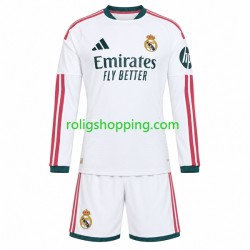 Fotbollströja Real Madrid Barn Hemmaställ 2026-2027 Lång ärm