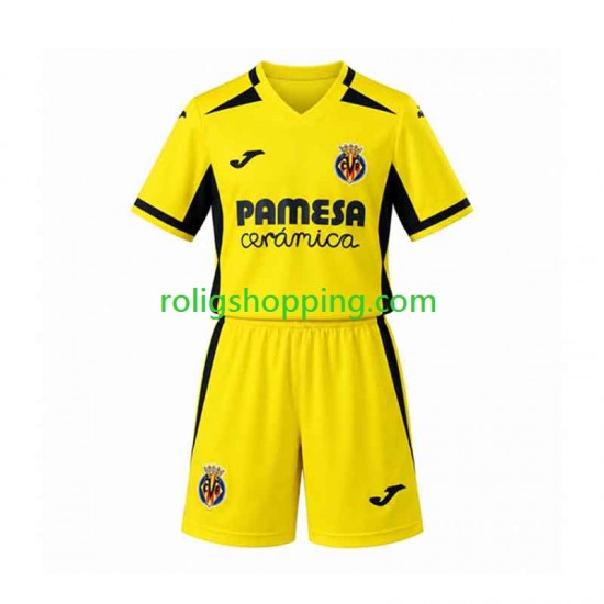 Fotbollströja Villarreal CF Barn Hemmaställ 2026-2027 Kort ärm