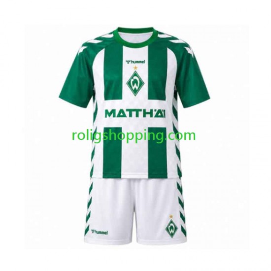Fotbollströja Werder Bremen Barn Hemmaställ 2026-2027 Kort ärm