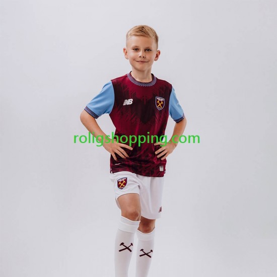 Fotbollströja West Ham United Barn Hemmaställ 2026-2027 Kort ärm