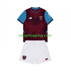 Fotbollströja West Ham United Barn Hemmaställ 2026-2027 Kort ärm