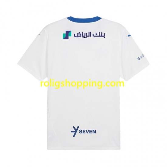 Fotbollströja Al Hilal Män Bortaställ 2024-2025 Kort ärm