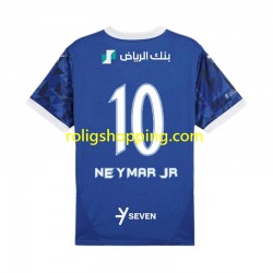 Fotbollströja Al Hilal Neymar JR 10 Män Hemmaställ 2024-2025 Kort ärm