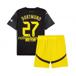 Fotbollströja Borussia Dortmund Karim Adeyemi 27 Barn Bortaställ 2024-2025 Kort ärm