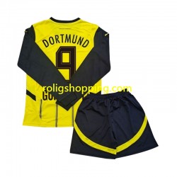 Fotbollströja Borussia Dortmund Serhou Guirassy 9 Barn Hemmaställ 2024-2025 Lång ärm
