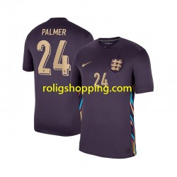 Fotbollströja England Cole Palmer 24 Män Bortaställ 2024 Kort ärm
