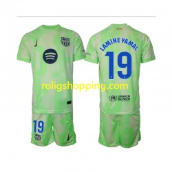 Fotbollströja FC Barcelona Lamine Yamal 19 Barn Tredjeställ 2024-2025 Kort ärm