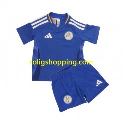 Fotbollströja Leicester City Barn Hemmaställ 2024-2025 Kort ärm
