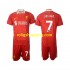 Fotbollströja Liverpool Luis Diaz 7 Barn Hemmaställ 2024-2025 Kort ärm