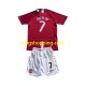 Fotbollströja Manchester United Cristiano Ronaldo 7 Champion League 2007 Retro Barn Hemmaställ Kort ärm