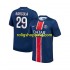 Fotbollströja Paris Saint-Germain Bradley Barcola 29 Män Hemmaställ 2024-2025 Kort ärm