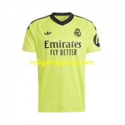 Fotbollströja Real Madrid COURTOIS 1 Målvakt Män Tredjeställ 2024-2025 Kort ärm