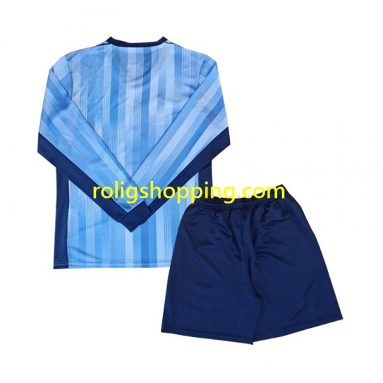 Fotbollströja Tottenham Spurs Barn Bortaställ 2024-2025 Lång ärm