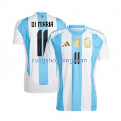 Fotbollströja Argentina Di Maria 11 Män Hemmaställ 2024 Kort ärm