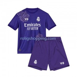 Fotbollströja Real Madrid Barn Fjärdeställ 2023-2024 Kort ärm