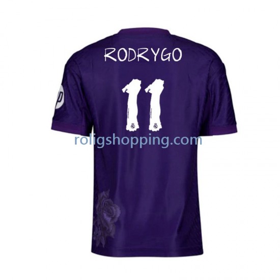 Fotbollströja Real Madrid RODRYGO 11 Y-3 Män Fjärdeställ 2023-2024 Kort ärm