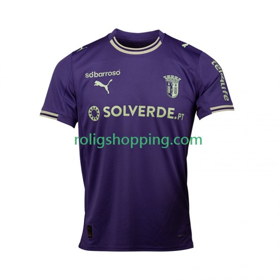 Fotbollströja SC Braga Män Bortaställ 2025-2026 Kort ärm