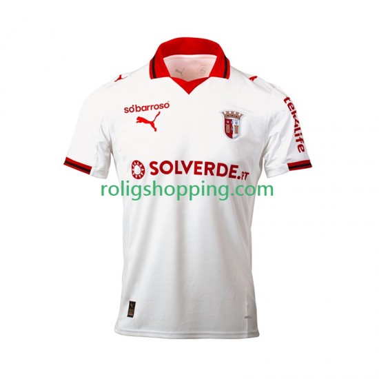 Fotbollströja SC Braga Män Tredjeställ 2025-2026 Kort ärm