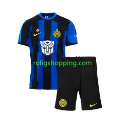 Fotbollströja AC Milan Transformers Barn Hemmaställ 2023-2024 Kort ärm
