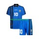 Fotbollströja Argentina MARADONA 10 Retro Barn Bortaställ 1994 Kort ärm