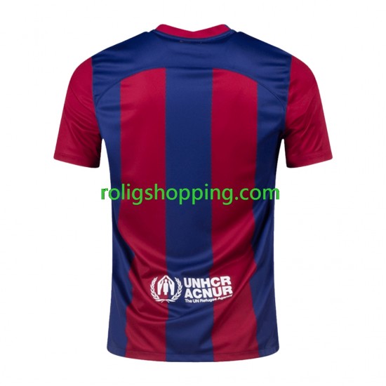 Fotbollströja FC Barcelona Rolling Stones Män Hemmaställ 2023-2024 Kort ärm