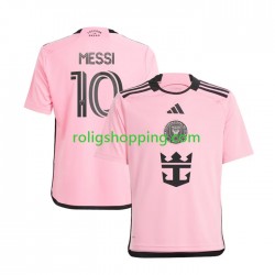 Fotbollströja Inter Miami Lionel Messi 10 Män Hemmaställ 2024 Kort ärm