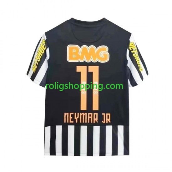 Fotbollströja Santos FC Neymar JR 11 -2012 Retro Män Bortaställ 2011 Kort ärm