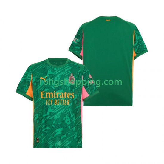 Fotbollströja AC Milan Målvakt Män Bortaställ 2025-2026 Kort ärm