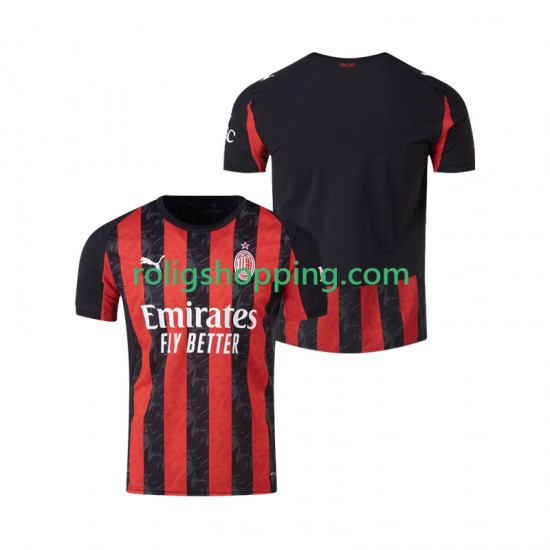 Fotbollströja AC Milan Män Hemmaställ 2025-2026 Kort ärm