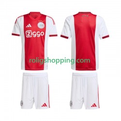 Fotbollströja AFC Ajax Barn Hemmaställ 2025-2026 Kort ärm
