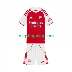 Fotbollströja Arsenal Barn Hemmaställ 2025-2026 Kort ärm