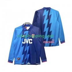 Fotbollströja Arsenal 1995 1996 Retro Män Bortaställ Lång ärm
