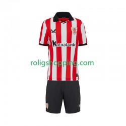 Fotbollströja Athletic Bilbao Barn Hemmaställ 2025-2026 Kort ärm