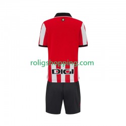 Fotbollströja Athletic Bilbao Barn Hemmaställ 2025-2026 Kort ärm