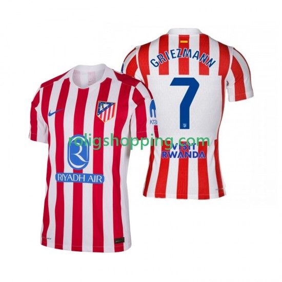 Fotbollströja Atlético Madrid Antoine Griezmann 7 Män Hemmaställ 2025-2026 Kort ärm