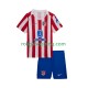 Fotbollströja Atlético Madrid Barn Hemmaställ 2025-2026 Kort ärm