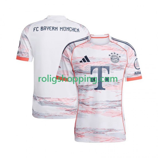 Fotbollströja FC Bayern München Män Bortaställ 2025-2026 Kort ärm