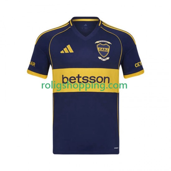 Fotbollströja CA Boca Juniors Män Hemmaställ 2025-2026 Kort ärm