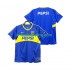 Fotbollströja CA Boca Juniors 2003 Retro Män Hemmaställ 2004 Kort ärm
