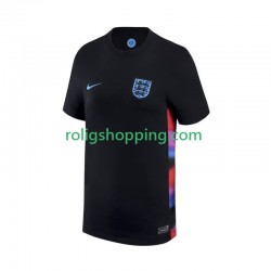 Fotbollströja England Kvinnor Bortaställ 2025 Kort ärm