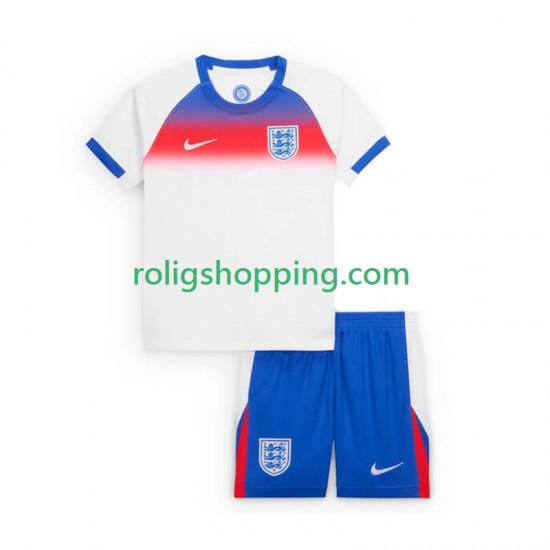 Fotbollströja England Barn Hemmaställ 2025 Kort ärm