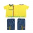 Fotbollströja FC Barcelona 2009 Retro Barn Bortaställ 2008 Kort ärm