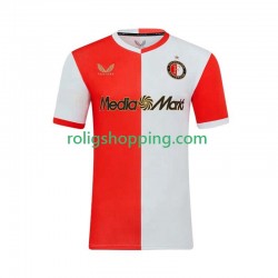 Fotbollströja Feyenoord Rotterdam Män Hemmaställ 2025-2026 Kort ärm