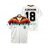 Fotbollströja Tyskland KLINSMANN 18 Retro Män Hemmaställ 1994 Kort ärm