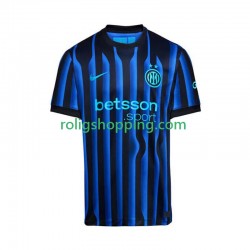 Fotbollströja Inter Milan Män Hemmaställ 2025-2026 Kort ärm