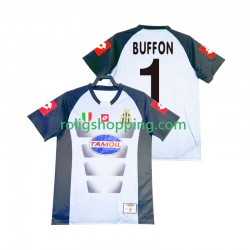 Fotbollströja Juventus Buffon 1 2002-2003 Målvakt Retro Män Hemmaställ Kort ärm
