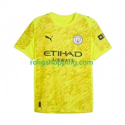 Fotbollströja Manchester City Målvakt Män Tredjeställ 2025-2026 Kort ärm