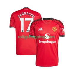 Fotbollströja Manchester United Alejandro Garnacho 17 Män Hemmaställ 2025-2026 Kort ärm