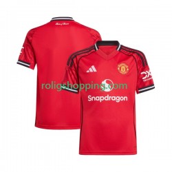 Fotbollströja Manchester United Män Hemmaställ 2025-2026 Kort ärm