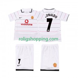 Fotbollströja Manchester United Cristiano Ronaldo 7 2003 2005 Retro Barn Hemmaställ Kort ärm